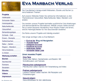 Tablet Screenshot of eva-marbach.com