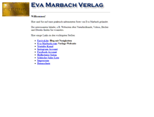 Tablet Screenshot of eva-marbach.net
